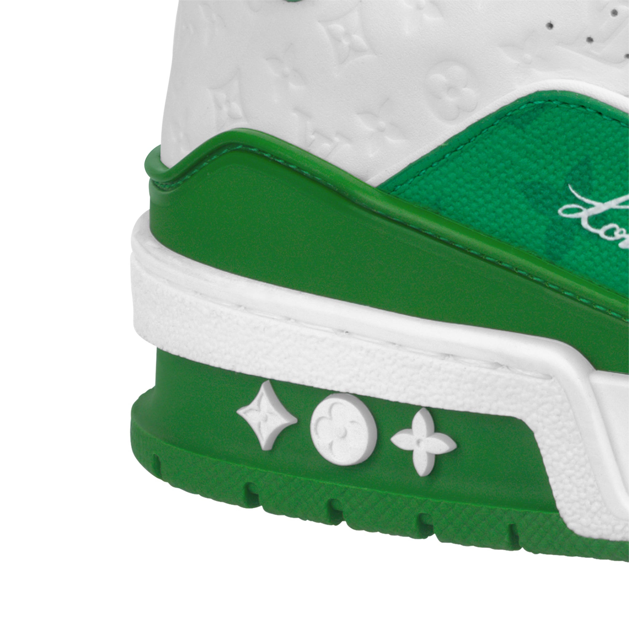 Image of Louis Vuitton LV Trainer '54' White Green Sneaker